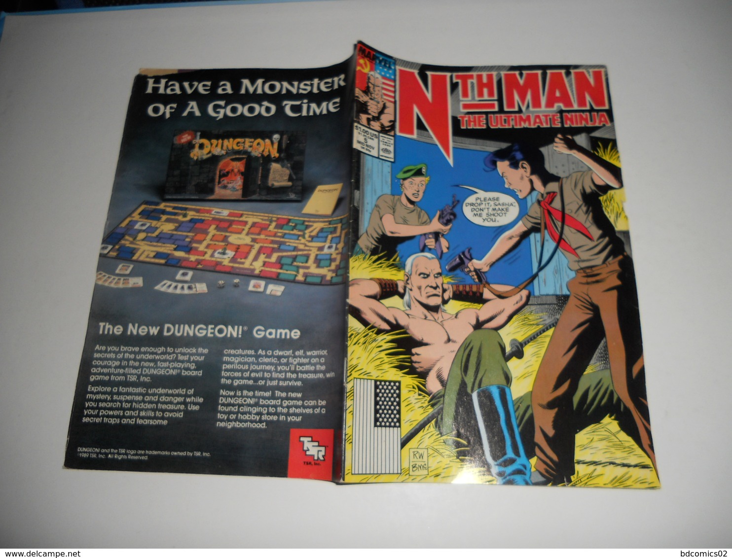 Nth Man The Ultimate Ninja N°5  In Near Mint Condition. Marvel Comics En V O - Marvel