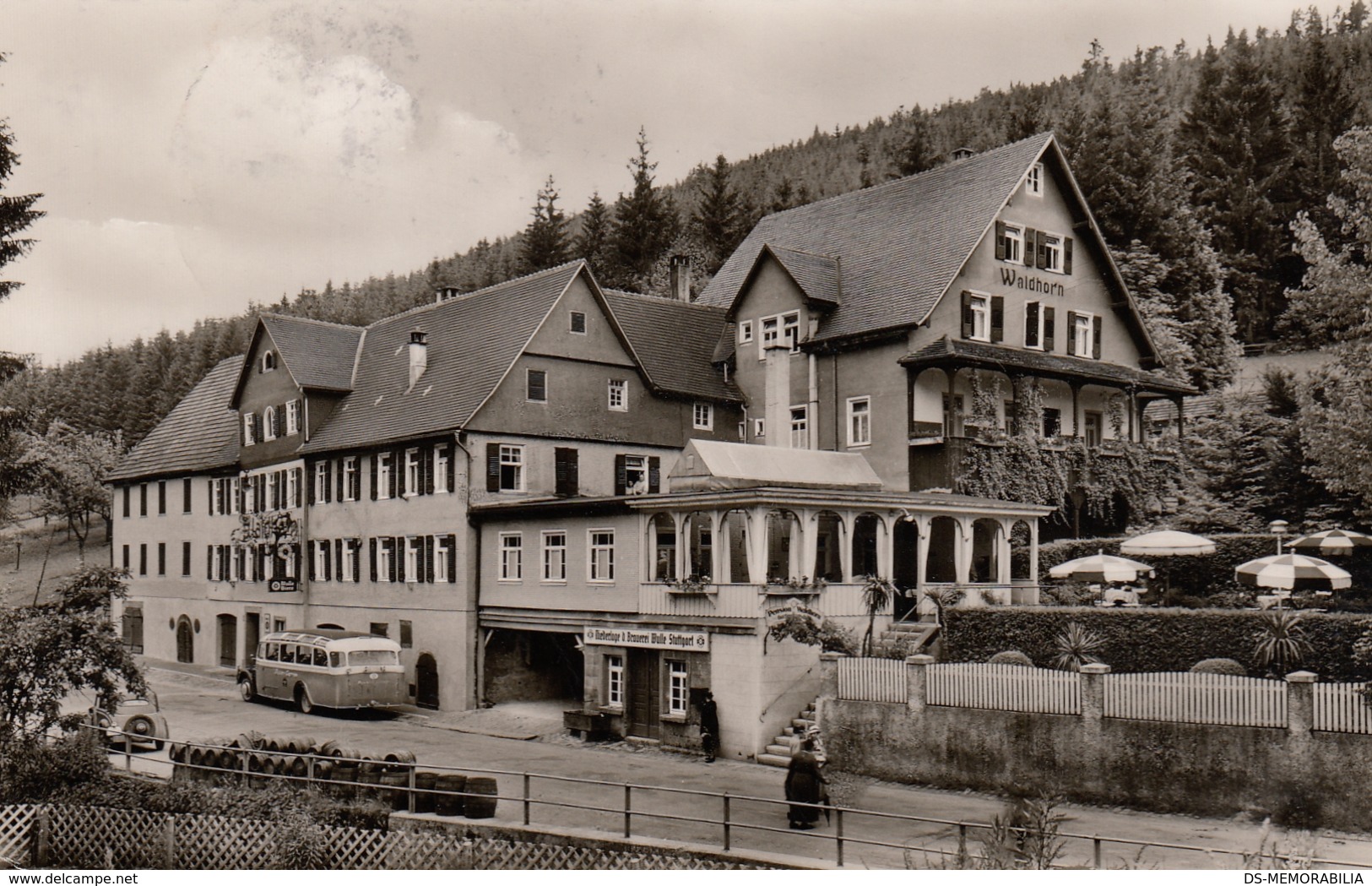 Berneck Schwarzwald - Gasthof Pension Waldhorn 1960 - Altensteig