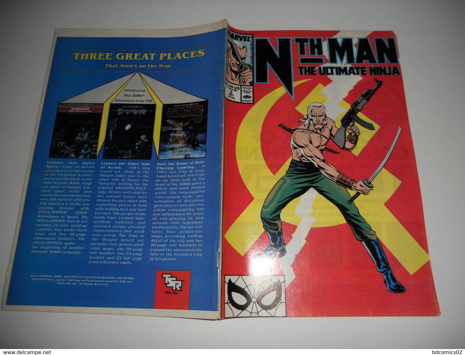 Nth Man The Ultimate Ninja N° 3 : Retaliation Bd En Vo - Marvel
