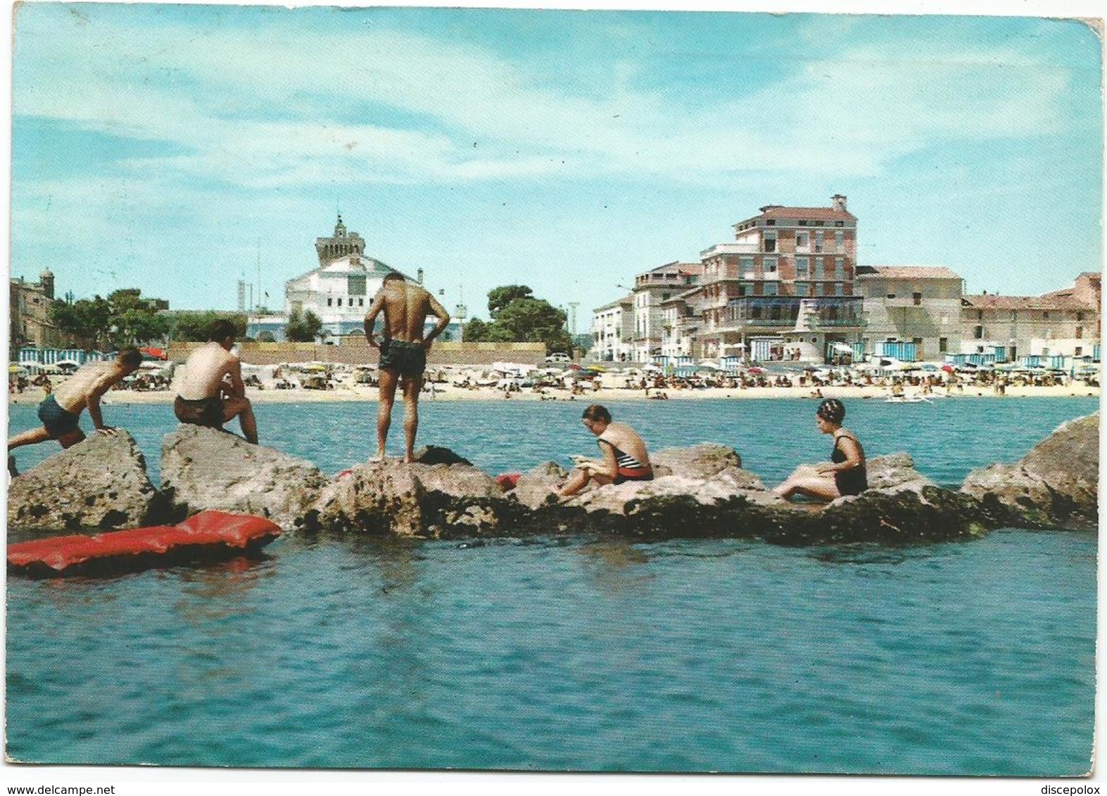 V3165 Porte Recanati (Macerata) - Vita Di Mare - Panorama / Viaggiata 1968 - Altri & Non Classificati