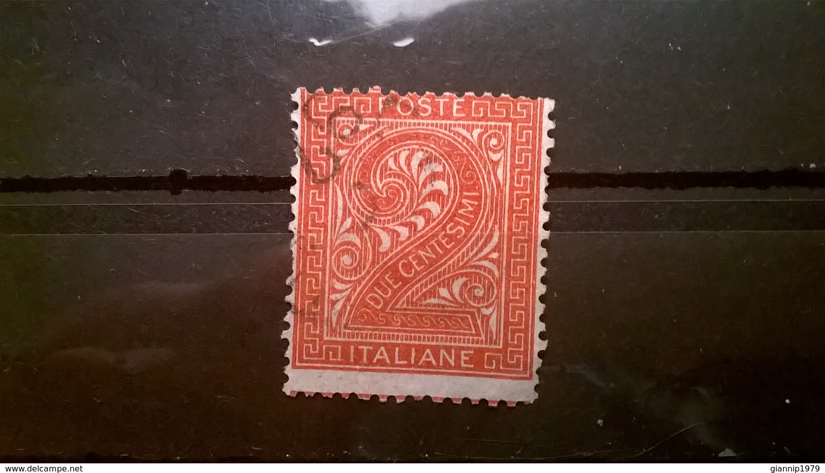 FRANCOBOLLI STAMPS ITALIA ITALY REGNO 1865 CIFRA SERIE NUMERALE DE LA RUE - Usati