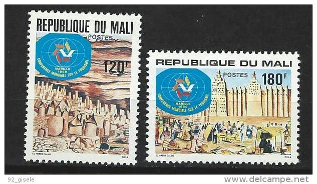 Mali YT 390 & 391 " Tourisme " 1980 Neuf** - Mali (1959-...)