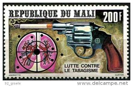 Mali YT 396 " Lutte Contre Le Tabagisme " 1980 Neuf** - Malí (1959-...)