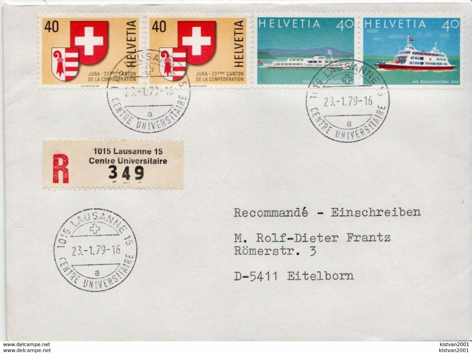 Postal History: Switzerland Registered Cover With Geneve Salon De L'Auto Cancel 1988 And 18 More Covers - Cars