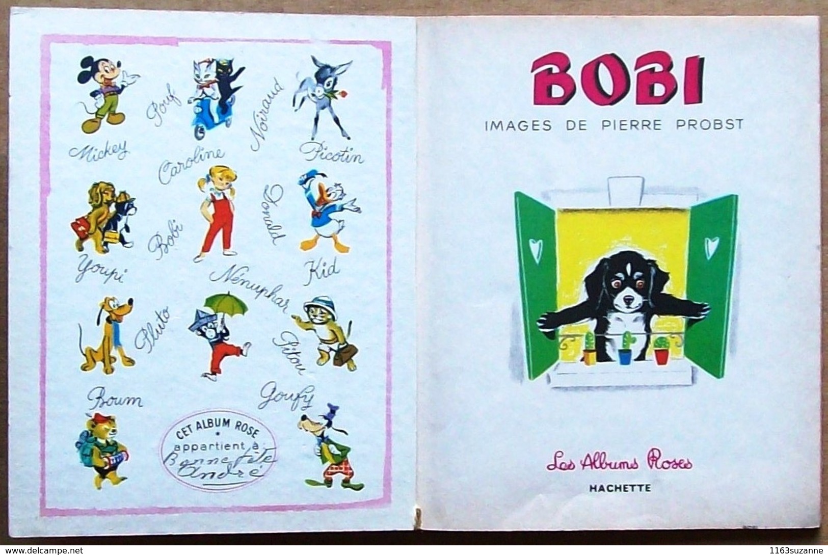 Les Albums Roses, Hachette, 1966 > BOBI, Images De PIERRE PROBST - Hachette