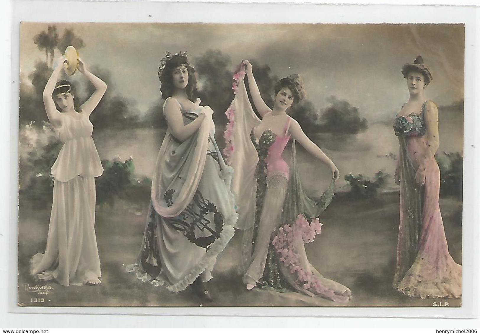 Cpa Fantaisie Artiste Femme Femmes En Surréaliste Surréalisme Montage Photo Reutlinger   Paris - Artistes