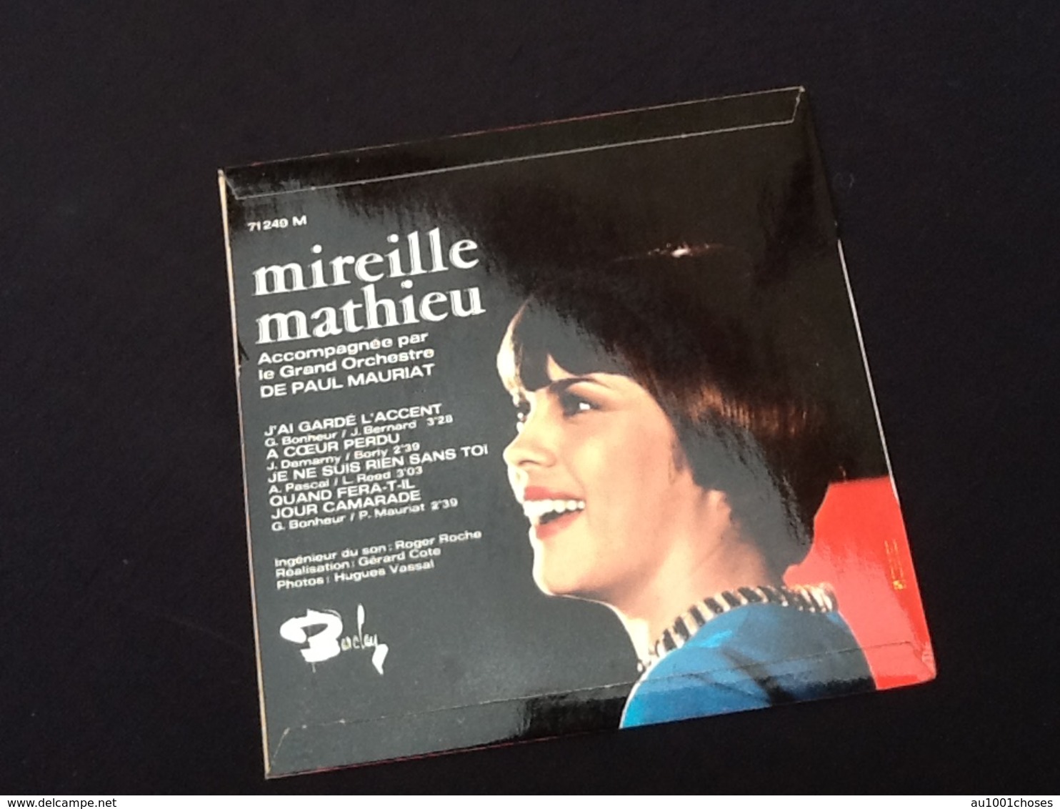 Vinyle 45 Tours Mireille Mathieu J' Ai Gardé L' Accent  (1968) - Other & Unclassified