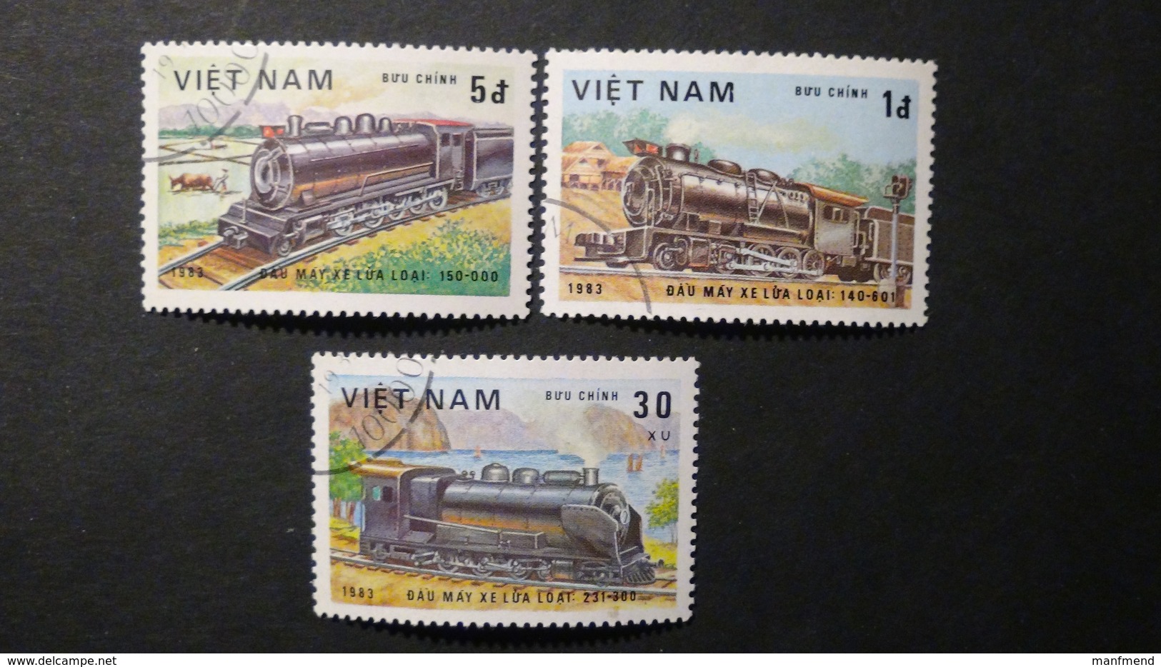 Vietnam -1983 - Mi:VN 1291,1293,1296, O - Look Scan - Vietnam