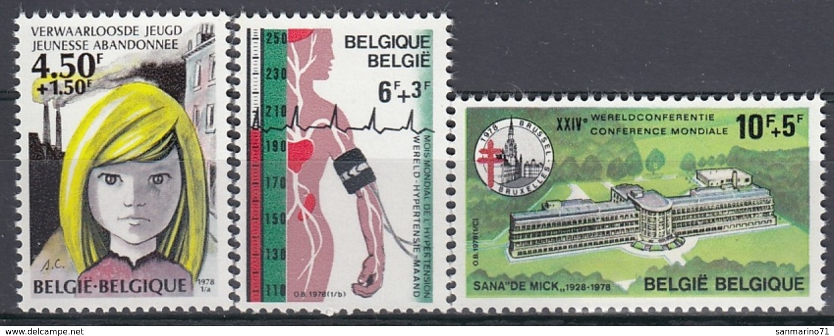 BELGIUM 1933-1935,unused - Unused Stamps