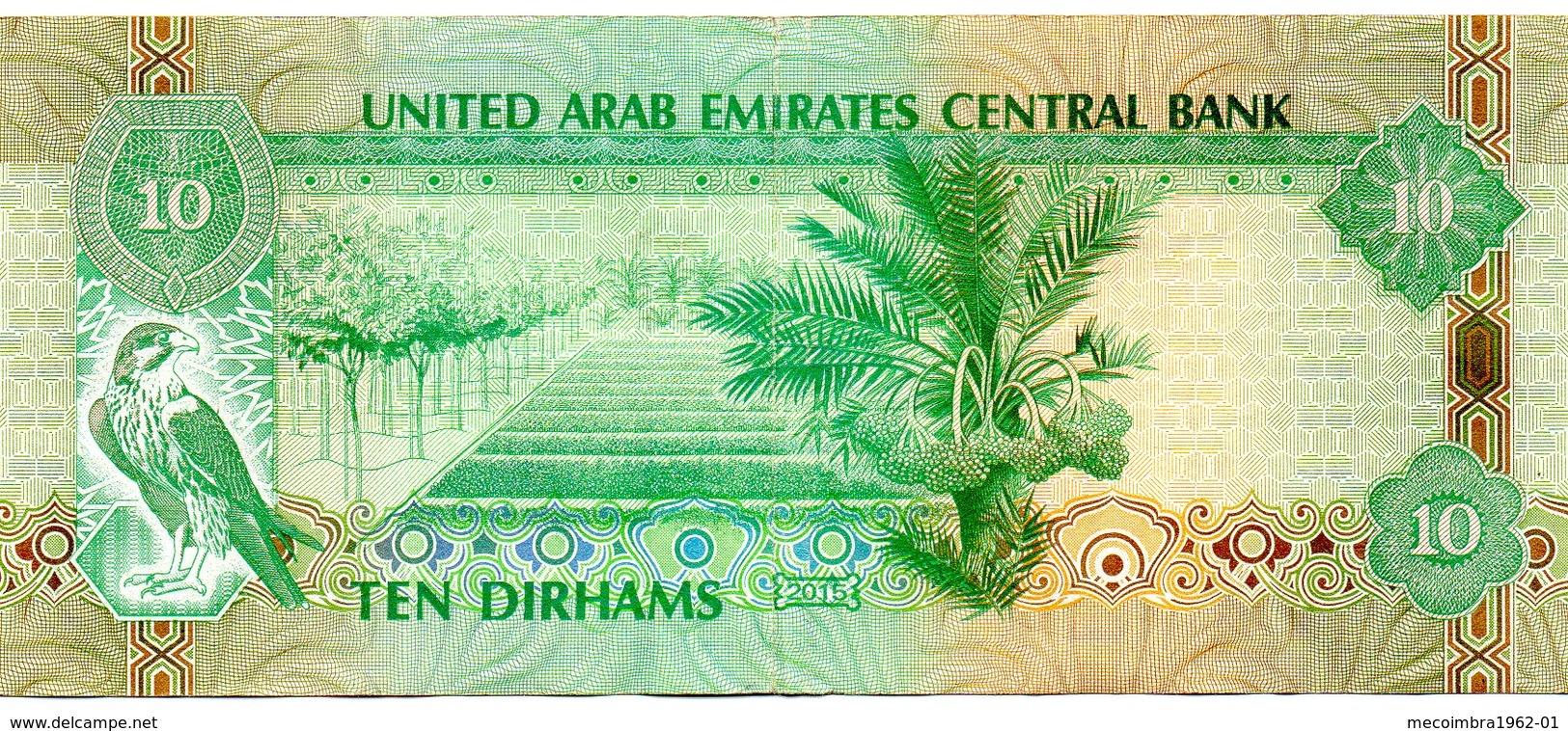 UNITD ARAB EMIRATES / 10 DIRHAMS 2015 / CENTRAL BANK - Autres - Asie