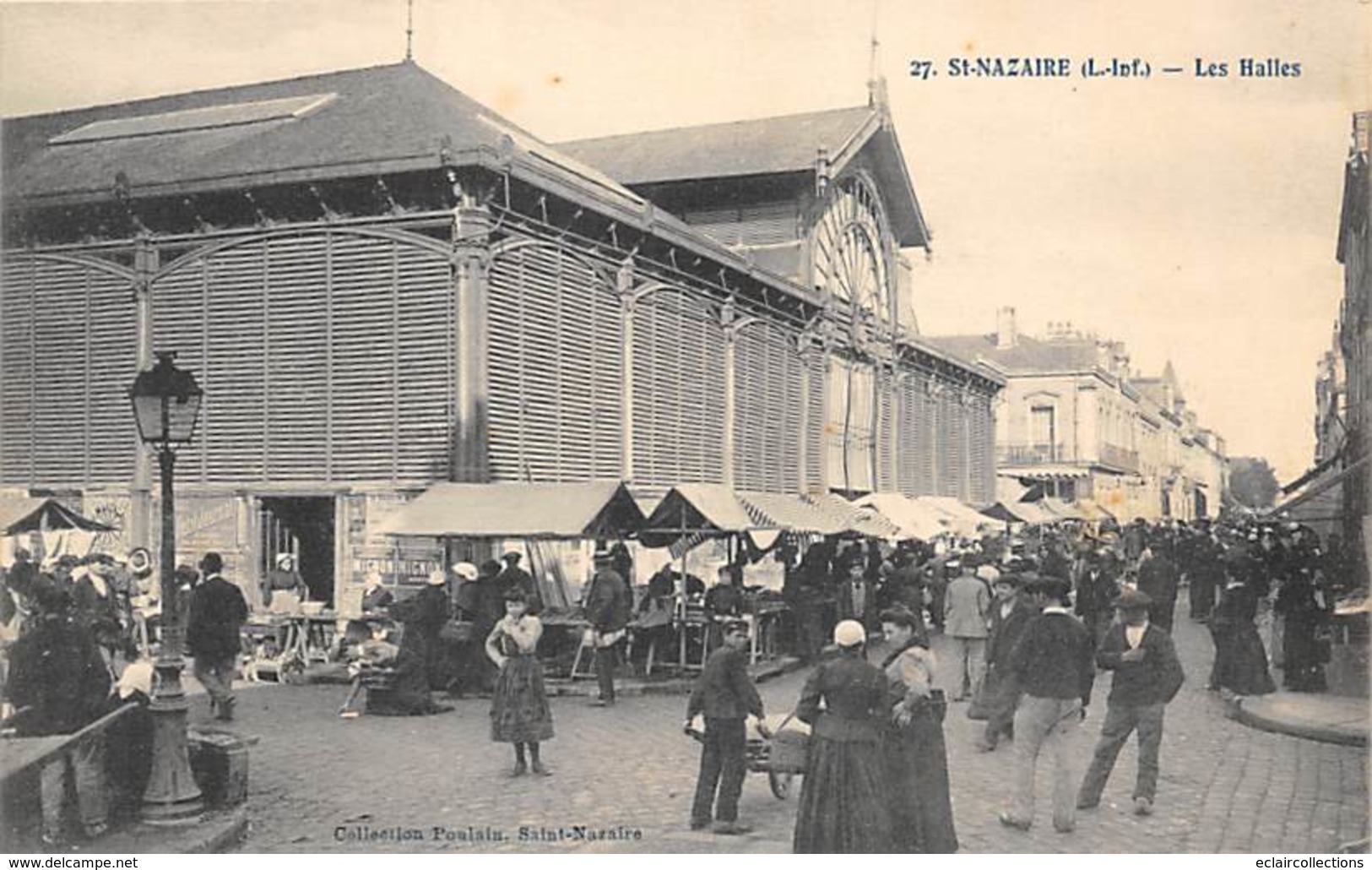 Saint Nazaire         44         Les Halles        (voir Scan) - Saint Nazaire