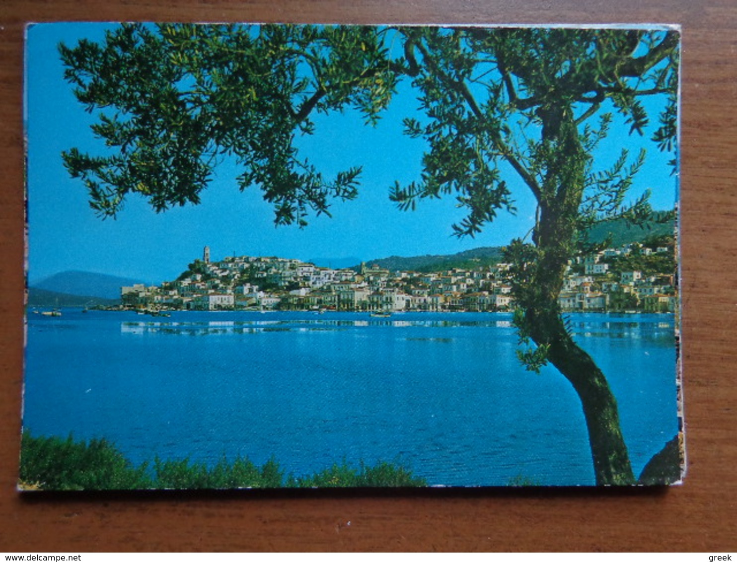 Griekenland - Greece / Poros Island, Partial View Of The Town --> Written - Griekenland