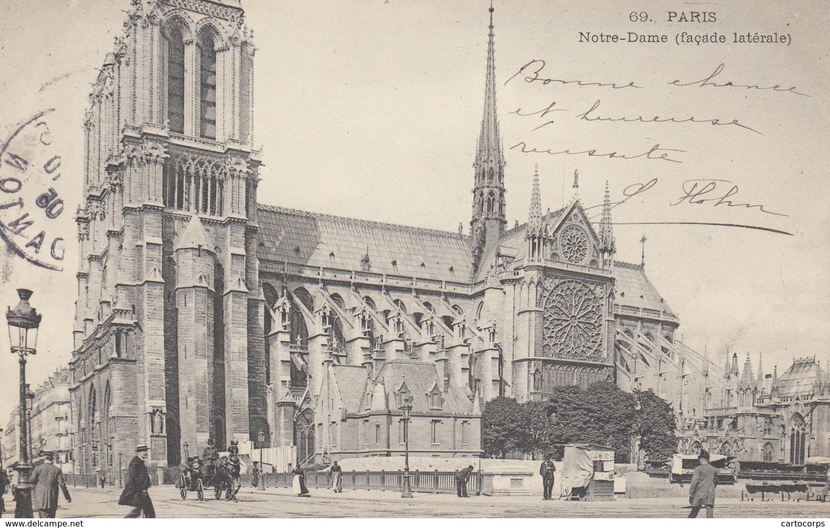 Paris - Notre-Dame - ( Façade Latérale ) - Chiese