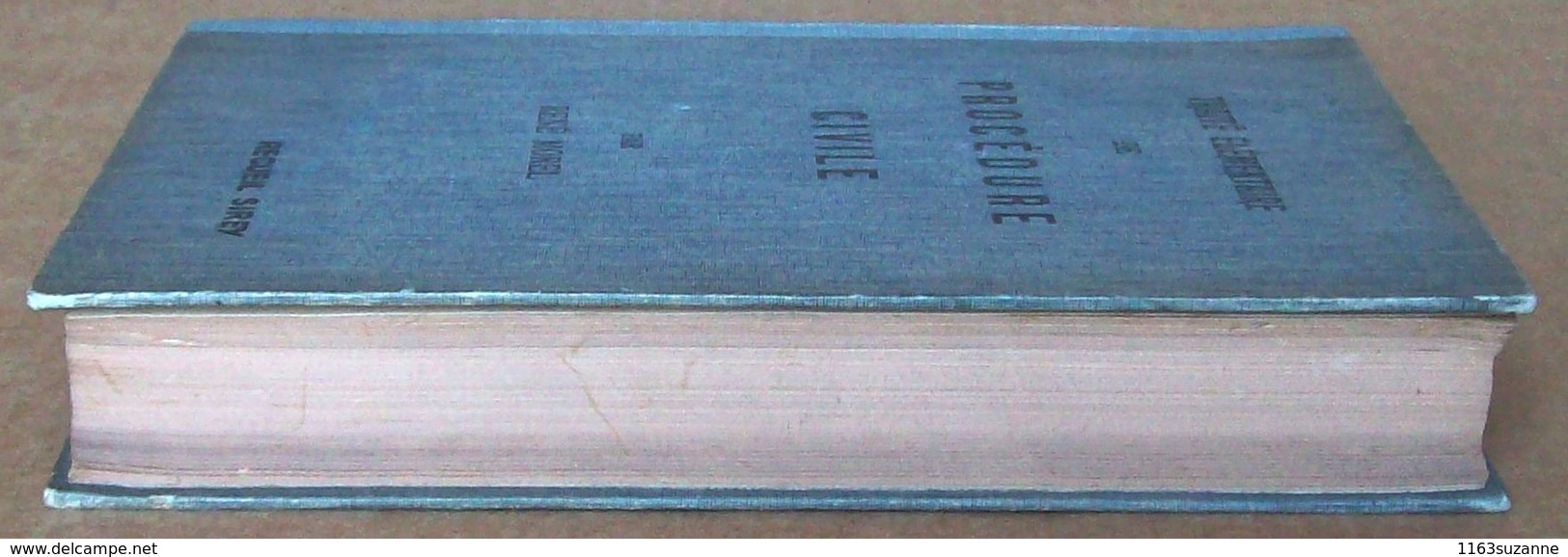 René Morel : TRAITE ELEMENTAIRE DE PROCEDURE CIVILE (Librairie Du Recueil Sirey, 1932) - Derecho