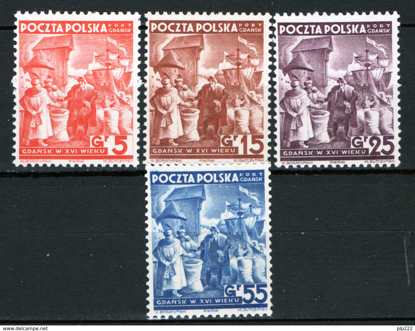 Danzica 1938 Unif.34/37 **/MNH VF - Altri & Non Classificati