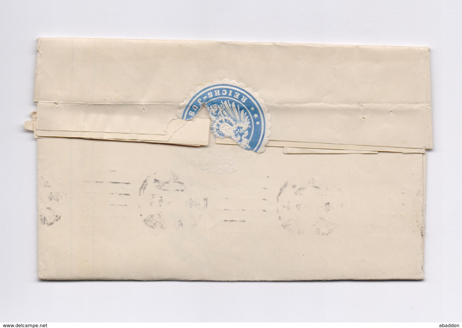 DR Faltbrief Krankenhaus Moabit 2x 5Pfg Germania (1x Perfin) BERLIN 1915 - Covers & Documents