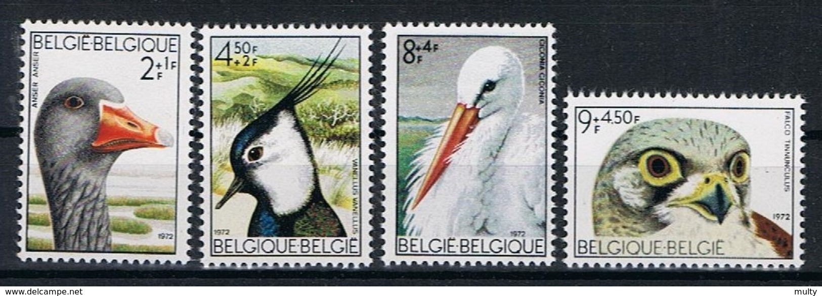 Belgie OCB 1652 / 1655 (**) - Unused Stamps