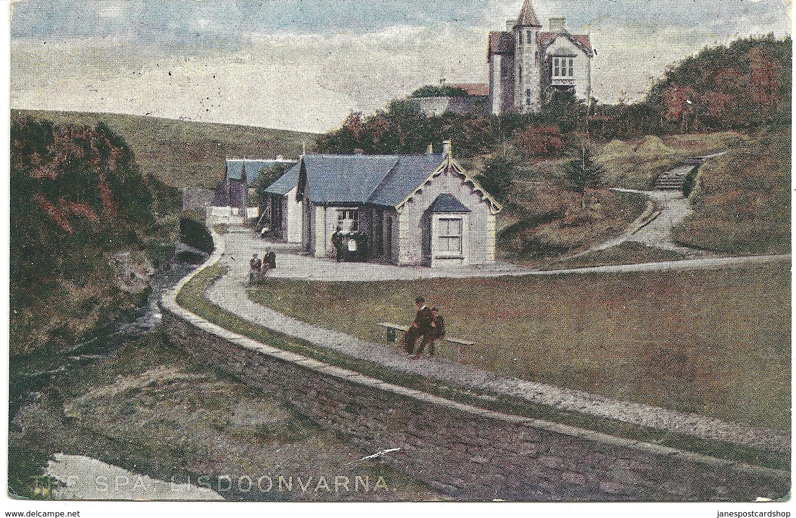 THE SPA - LISDOONVARNA - COUNTY CLARE With HEANOR DERBYSHIRE POSTMARK 1908 - Clare