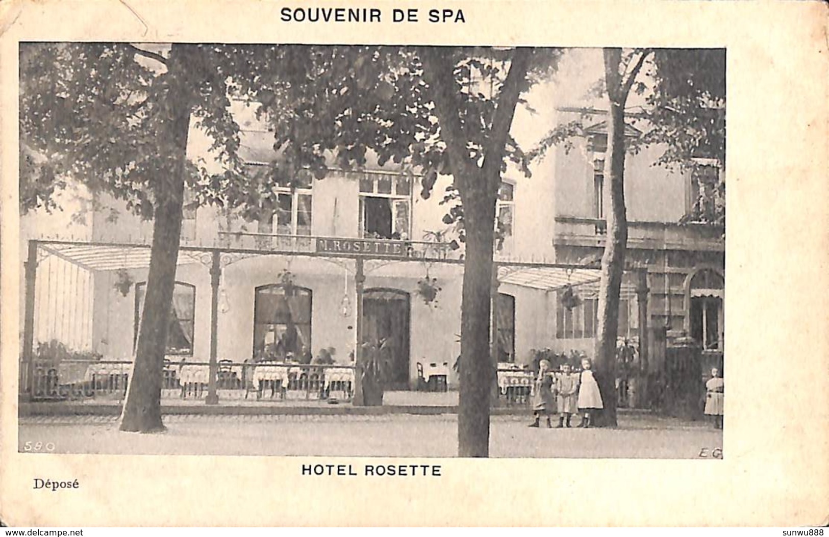 Spa - Hôtel Rosette (animée, Terrasse, EG) - Spa