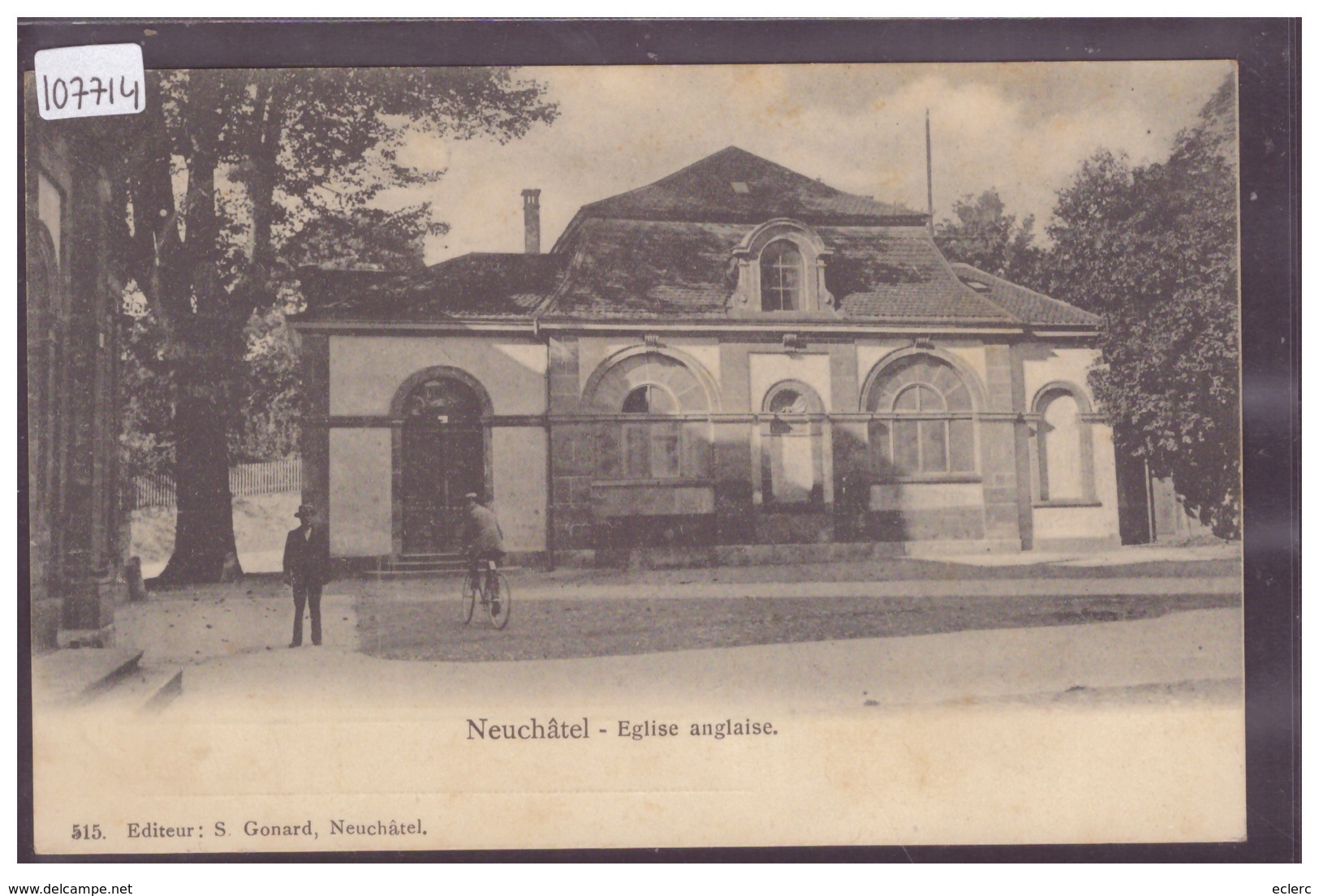 NEUCHATEL - EGLISE ANGLAISE - TB - Neuchâtel