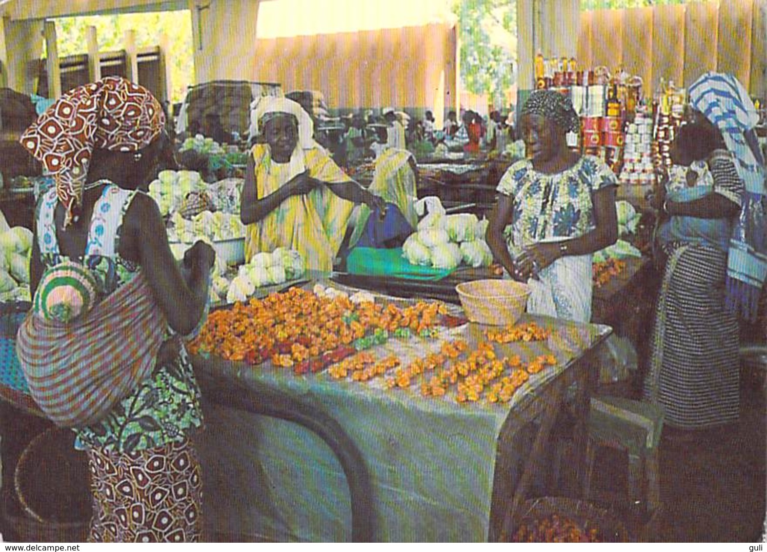 Afrique (Burkina Faso ) HAUTE VOLTA  Ouagadougou Le Marché Couvert*PRIX FIXE - Burkina Faso