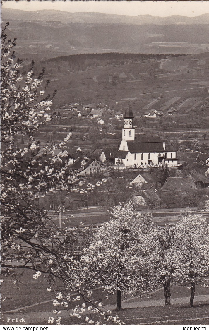 Ansichtskarte: Frick Mit Kirche. Mi: 501. Bahnpost Ambulant - Autres & Non Classés