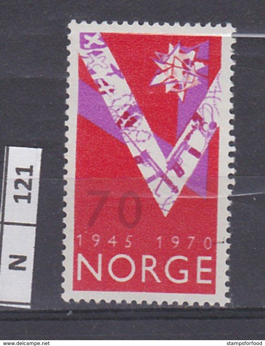 NORVEGIA   1970	Anniversario Liberazione 70 Nuovo - Usati