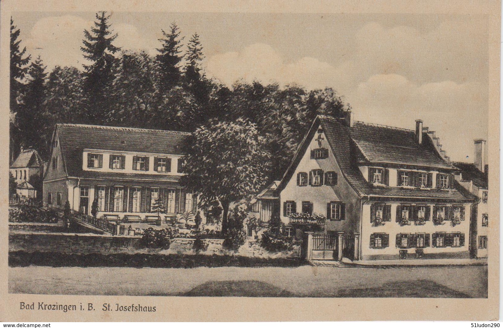 CPA Bad Krozingen I. B. St. Josefshaus - Bad Krozingen