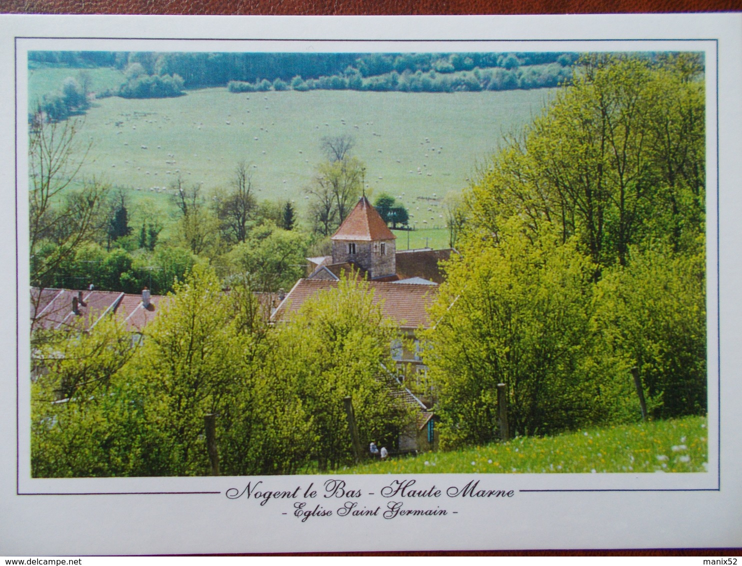 52 - NOGENT - Nogent Le Bas - Eglise Saint-Germain. (Rare) - Nogent-en-Bassigny