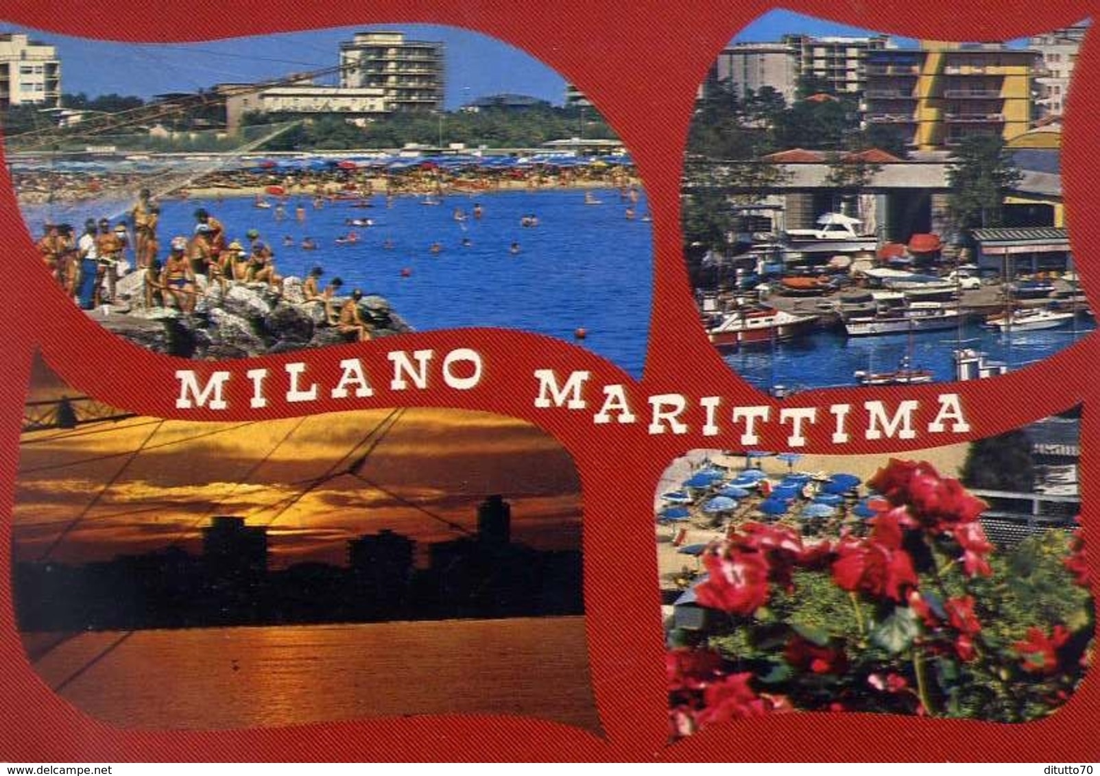 Milano Marittima - Ravenna - Formato Grande Viaggiata – E 9 - Ravenna