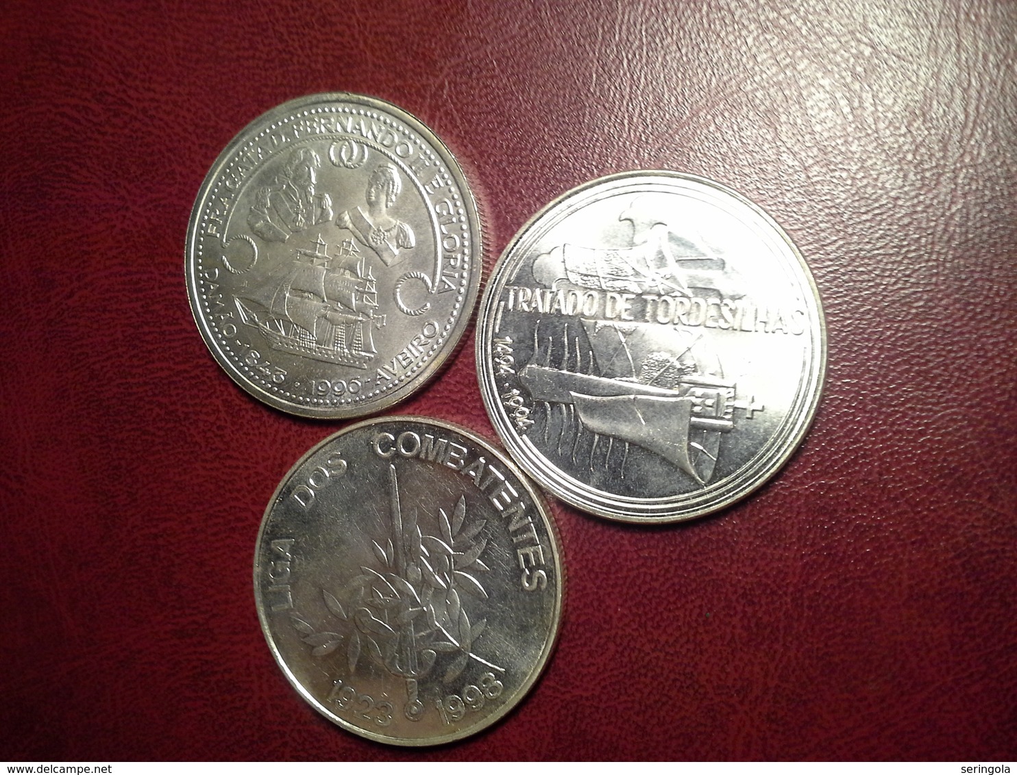 3 Coin 1000 Escudos    1994, 1996, 1998     Silver - Portugal