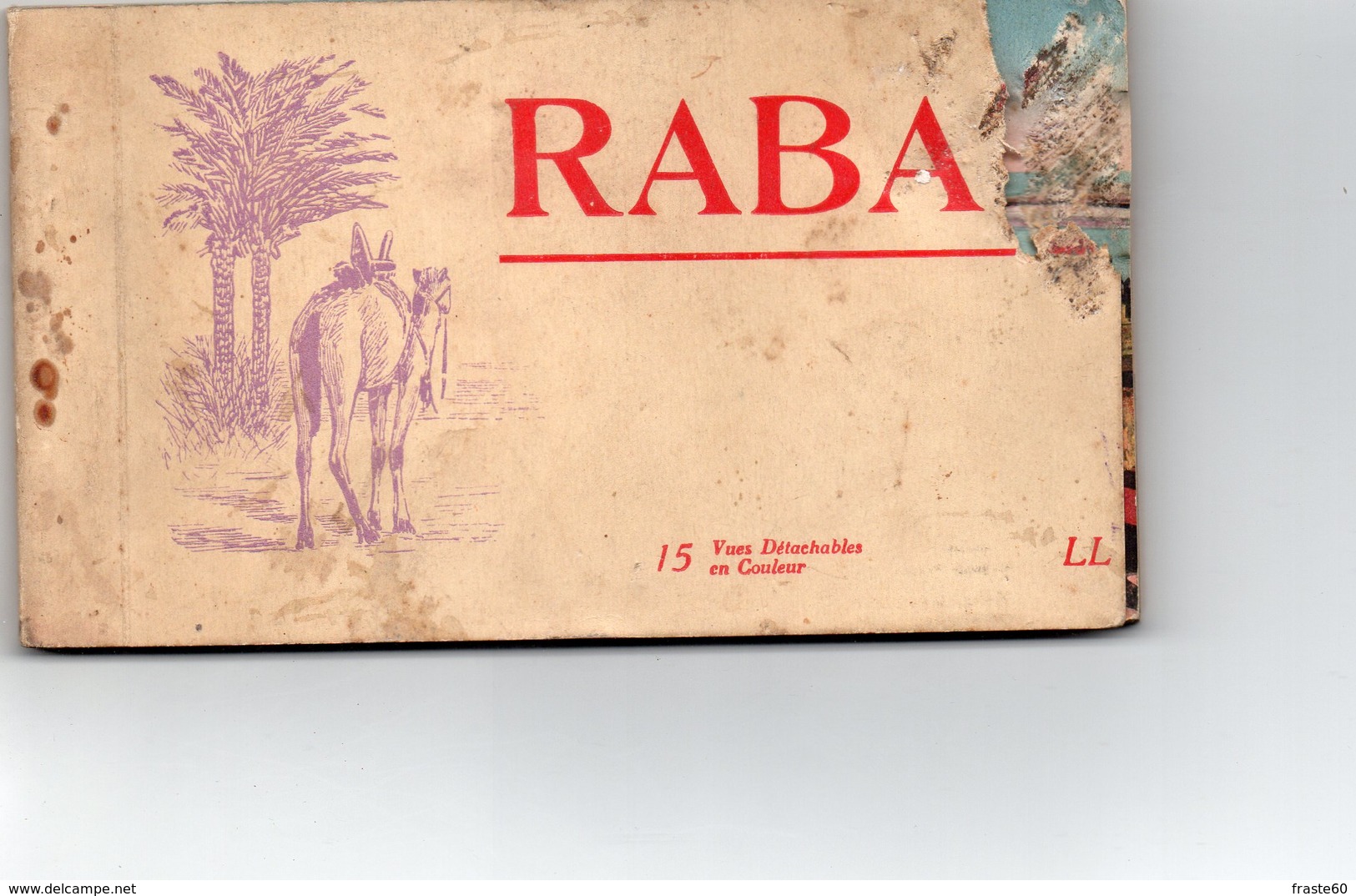 ¤ Rabat - Carnet De 15 CP (complet) - Rabat