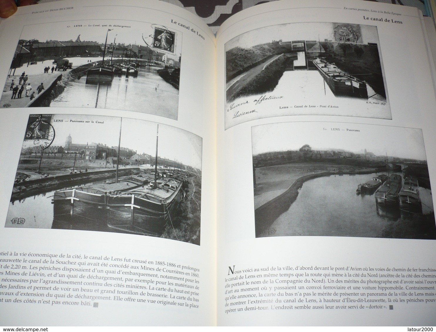 LIVRE  LENS A LA BELLE EPOQUE         GAUHERIA LE PASSE DE LA GOHELLE CARTES POSTALES DE P ET D BUCHER - Picardie - Nord-Pas-de-Calais