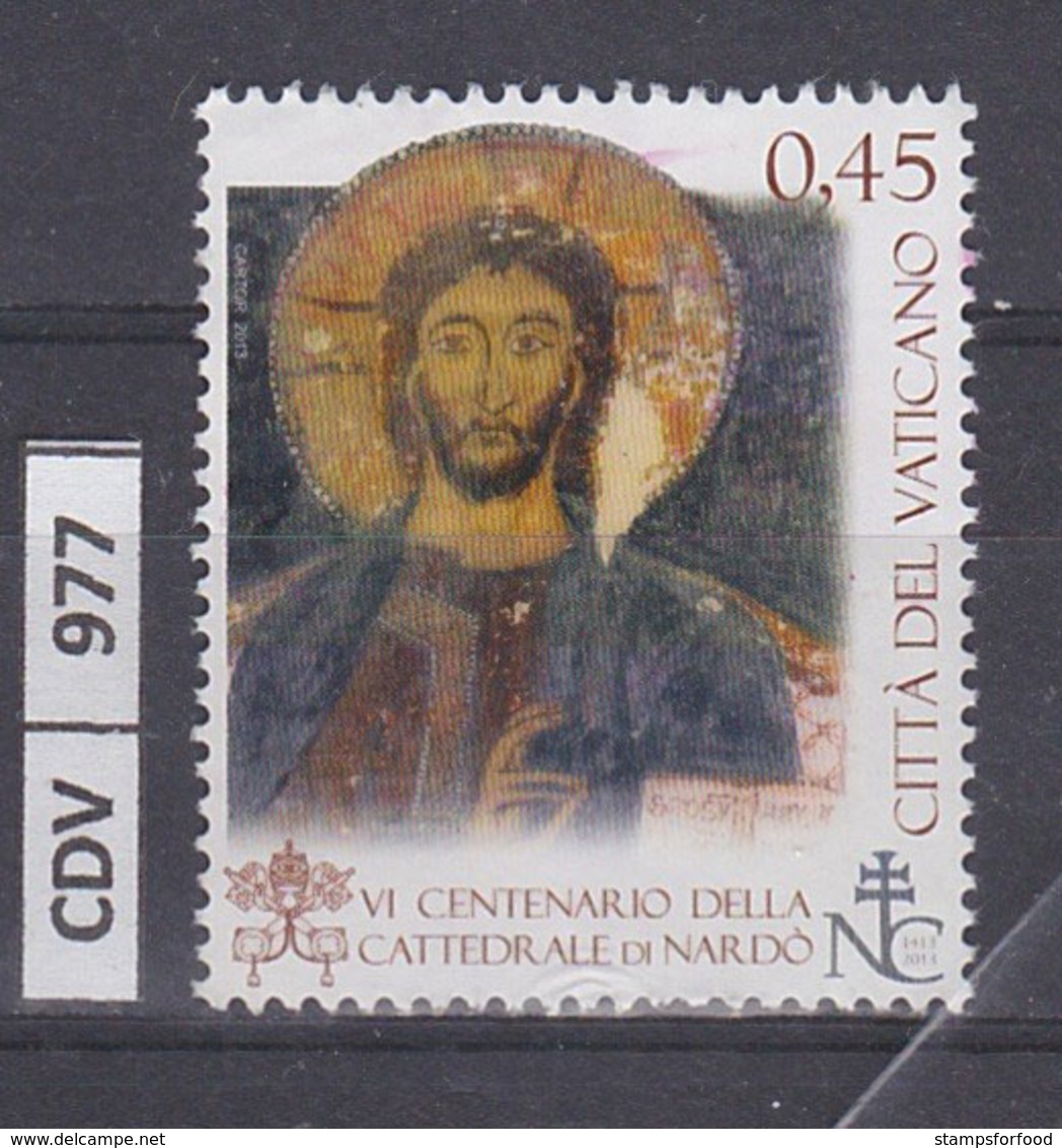 VATICANO   2013	Cattedrale S.Maria Di Nardò 0,45 Usato - Used Stamps