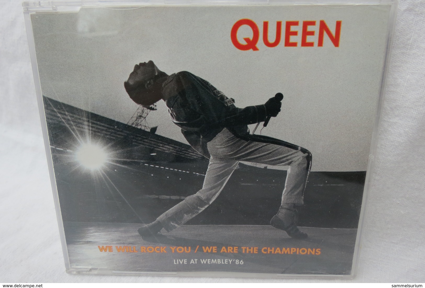 CD "Queen" We Will Rock You / We Are The Champions, Live At Wembley '86 - Rock