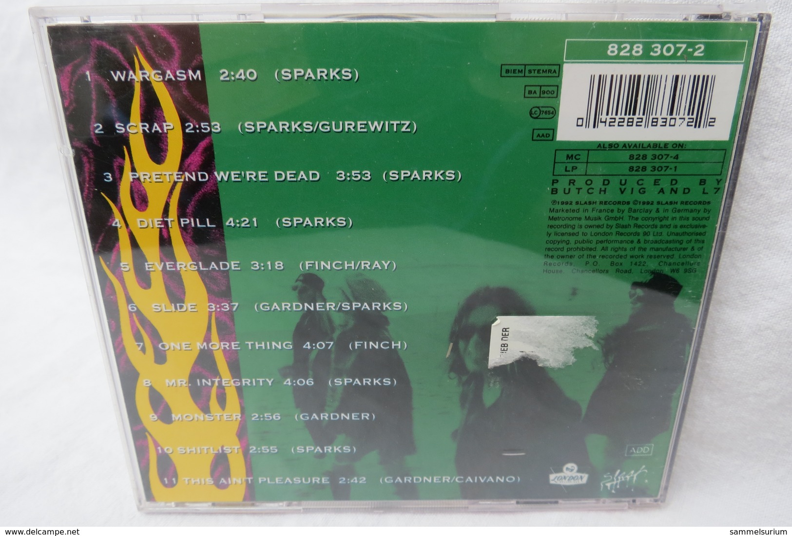 CD "L7" Bricks Are Heavy - Punk