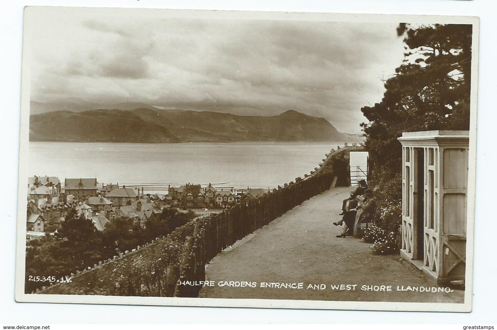 Wales Llandudno Rp West Shore Unused Valentines - Carmarthenshire