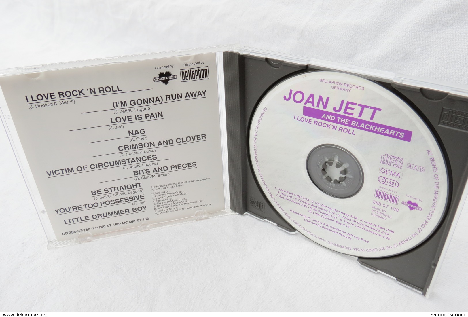 CD "Joan Jett & The Blackhearts" I Love Rock'n Roll - Rock