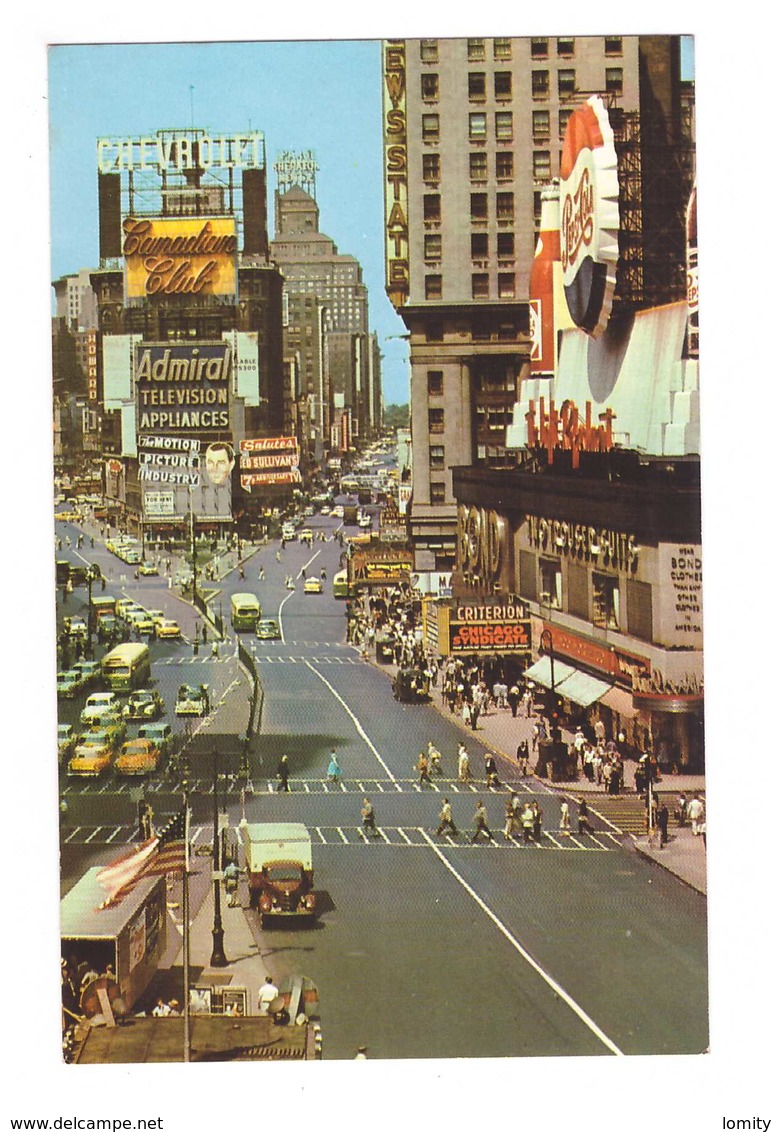 Usa Times Square Crossroads Of The World Voiture Americaine Camion Pepsi Cola - Time Square