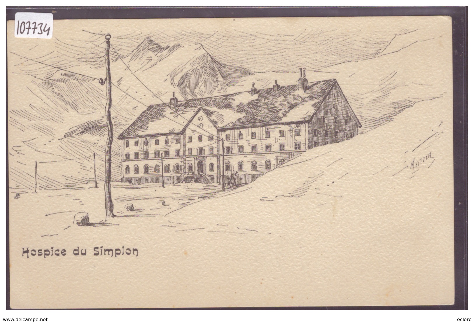 HOSPICE DU SIMPLON - PAR MELTZER - TB - Simplon