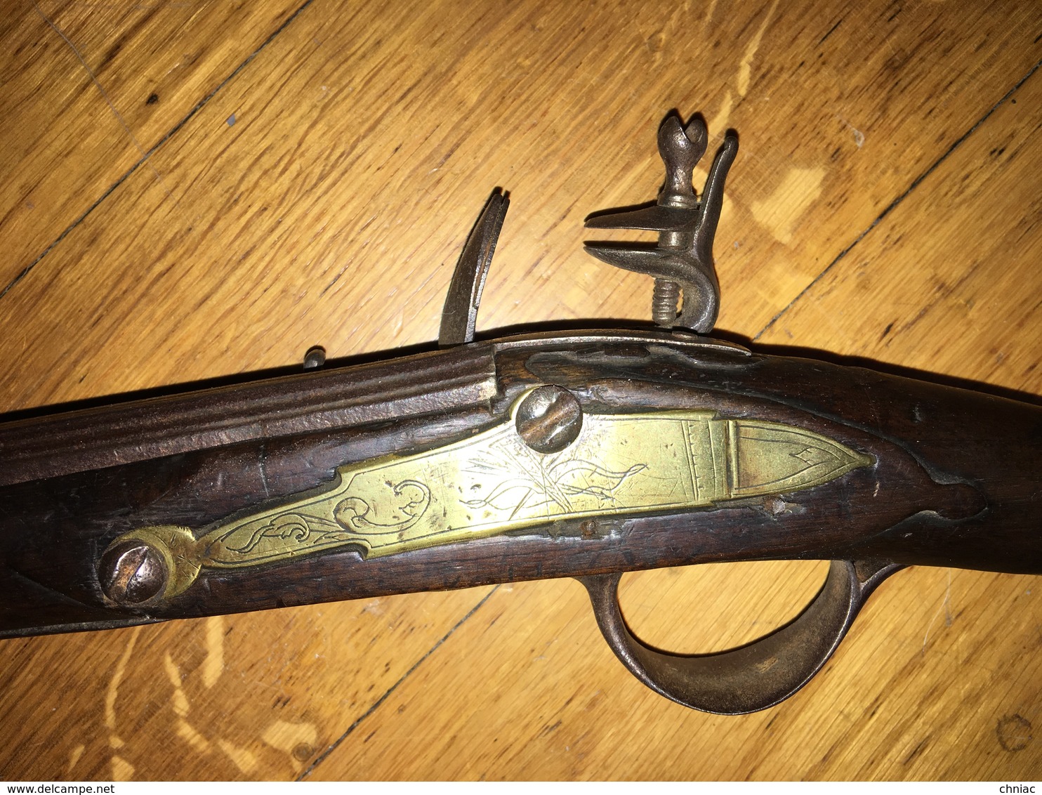 RARE ANCIEN FUSIL DE CHASSE A SILEX POUR ENFANT. 18è SIECLE VERS 1760