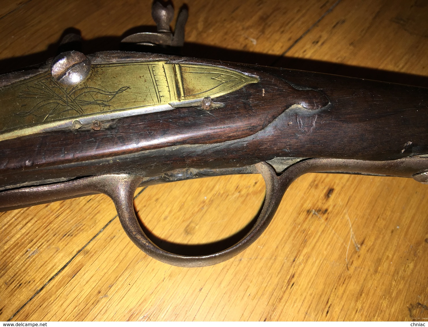 RARE ANCIEN FUSIL DE CHASSE A SILEX POUR ENFANT. 18è SIECLE VERS 1760