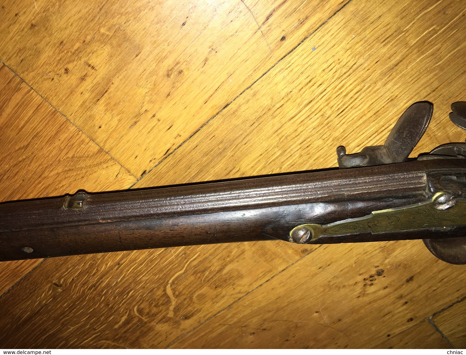 RARE ANCIEN FUSIL DE CHASSE A SILEX POUR ENFANT. 18è SIECLE VERS 1760