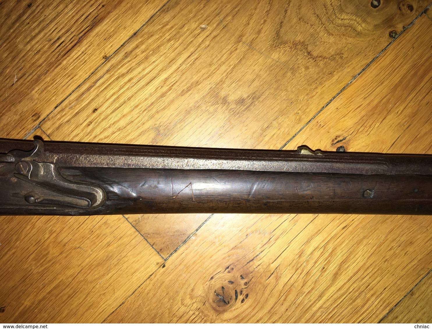 RARE ANCIEN FUSIL DE CHASSE A SILEX POUR ENFANT. 18è SIECLE VERS 1760