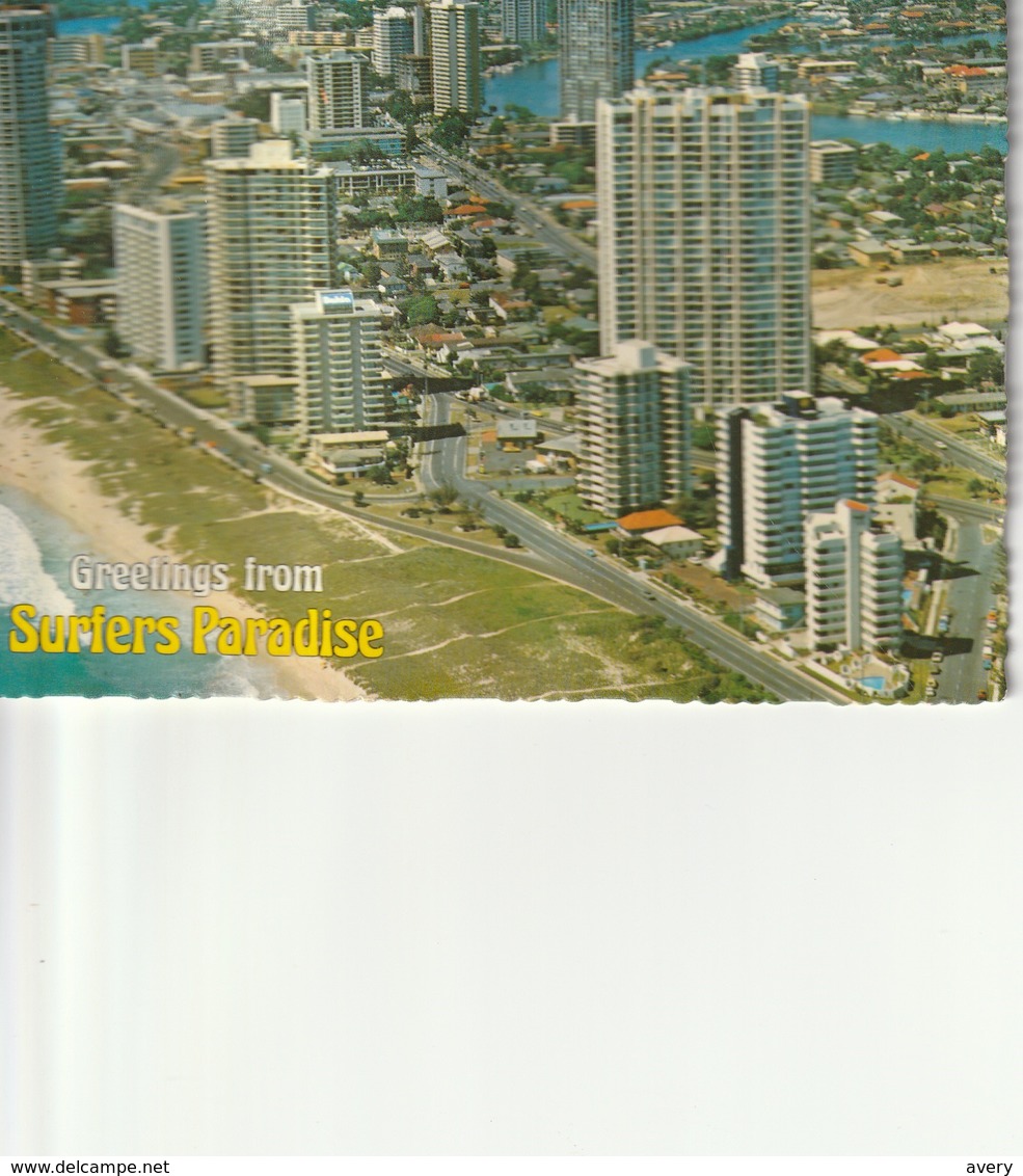 Surfers Paradise, Queensland, Australia,  Australia Water Marks - Gold Coast