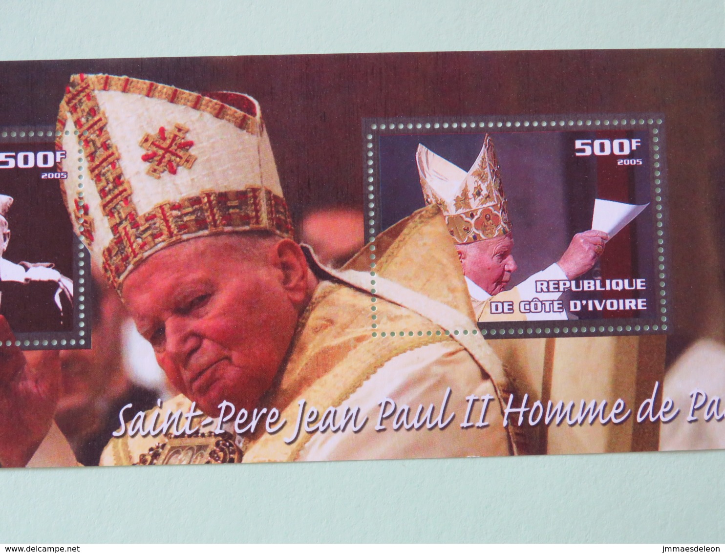 Pope John Paul II - 4 Sheets - Popes