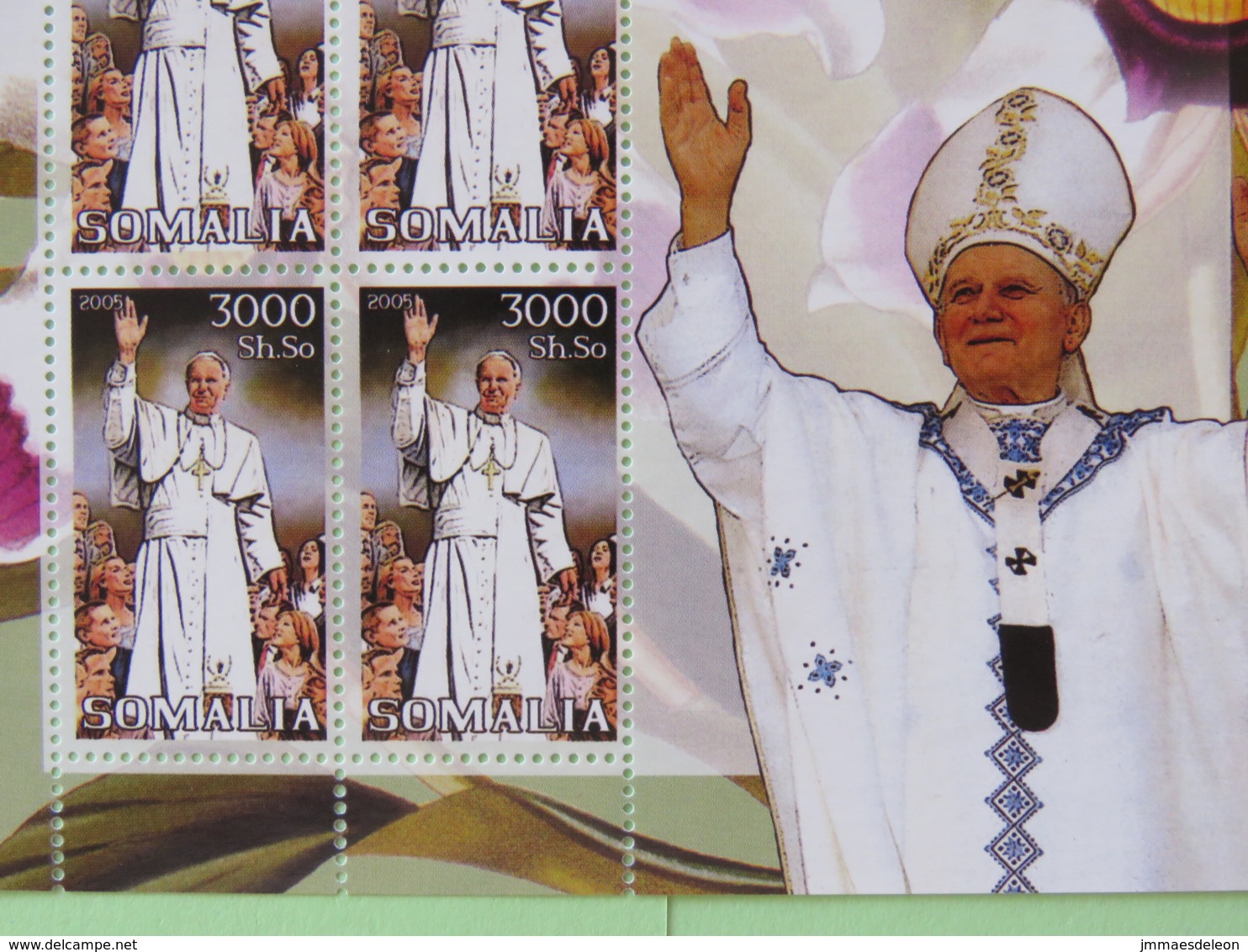 Pope John Paul II - 4 Sheets - Papes