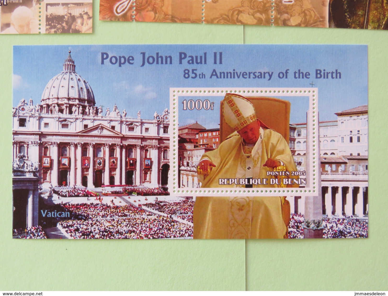 Pope John Paul II - 4 Sheets - Papes