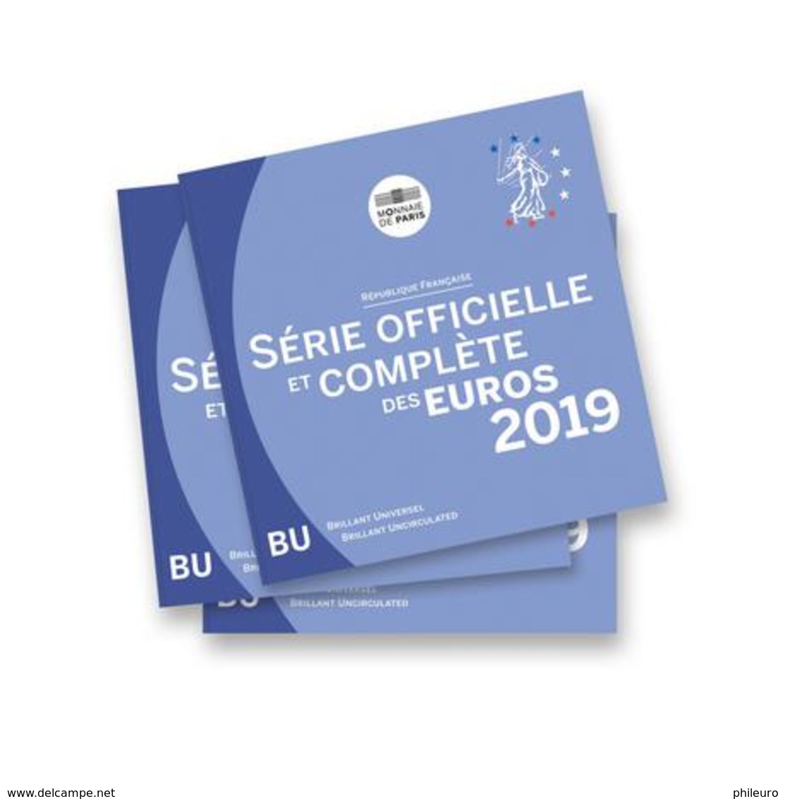 France 2019 : Coffret BU Des 8 Pièces Encore Scellé (15.000 Exemplaires) - DISPONIBLE - France