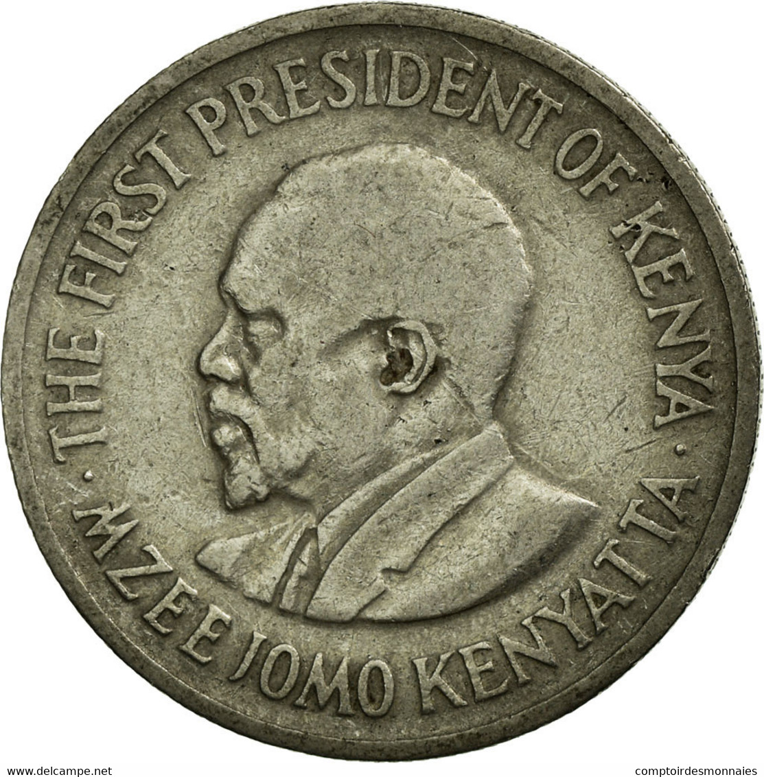 Monnaie, Kenya, 50 Cents, 1973, TTB, Copper-nickel, KM:13 - Kenya